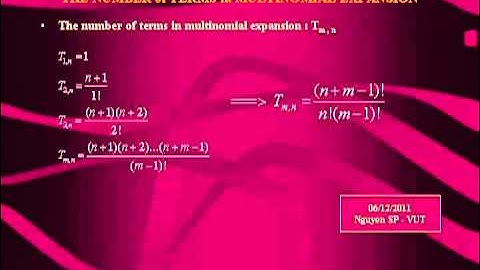 Multinomial Expansion Coefficients.mpg