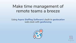 Our Solutions: Time Clock (Geolocation & Geofencing)