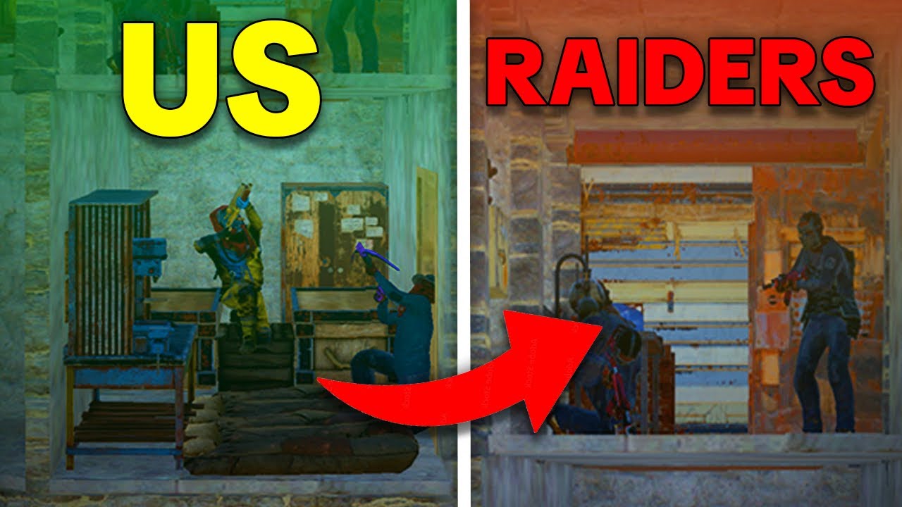The GREATEST Counter Raid In RUST - YouTube