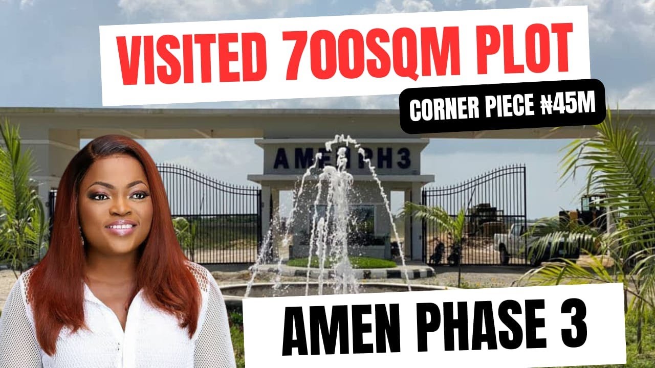 Amen Estate Phase 3 - land for sale - 700sqm Ibeju Lekki Lagos Nigeria