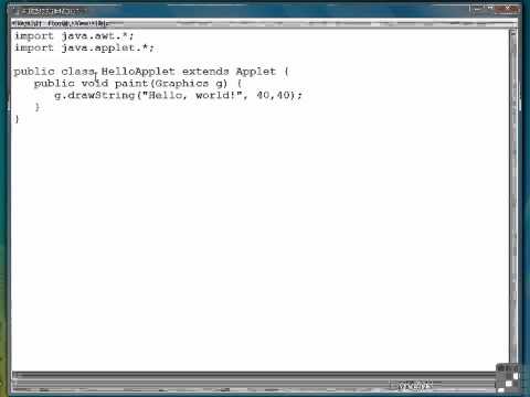 12 01 Simple Applet Example