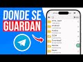 DONDE se GUARDAN los ARCHIVOS de Telegram? (Guia Rapida)