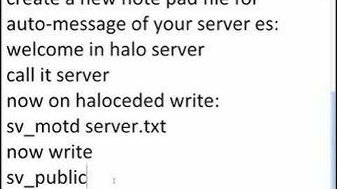 Halo Custom Edition- Create a Complete Dedicated Server