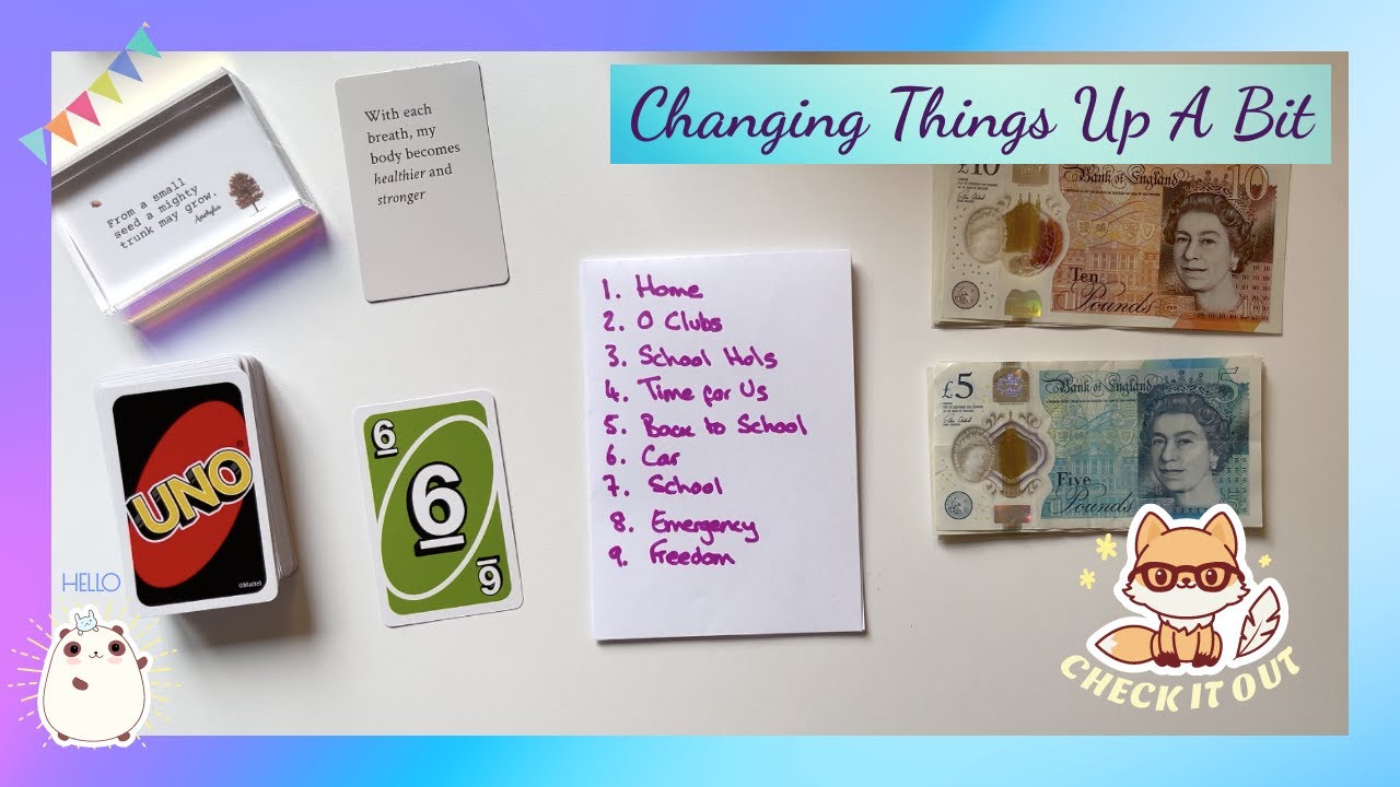 Changing Things Up A Bit | Weekly Cash Stuff | UK Cash Stuffing | Budgeting | Debt Journey