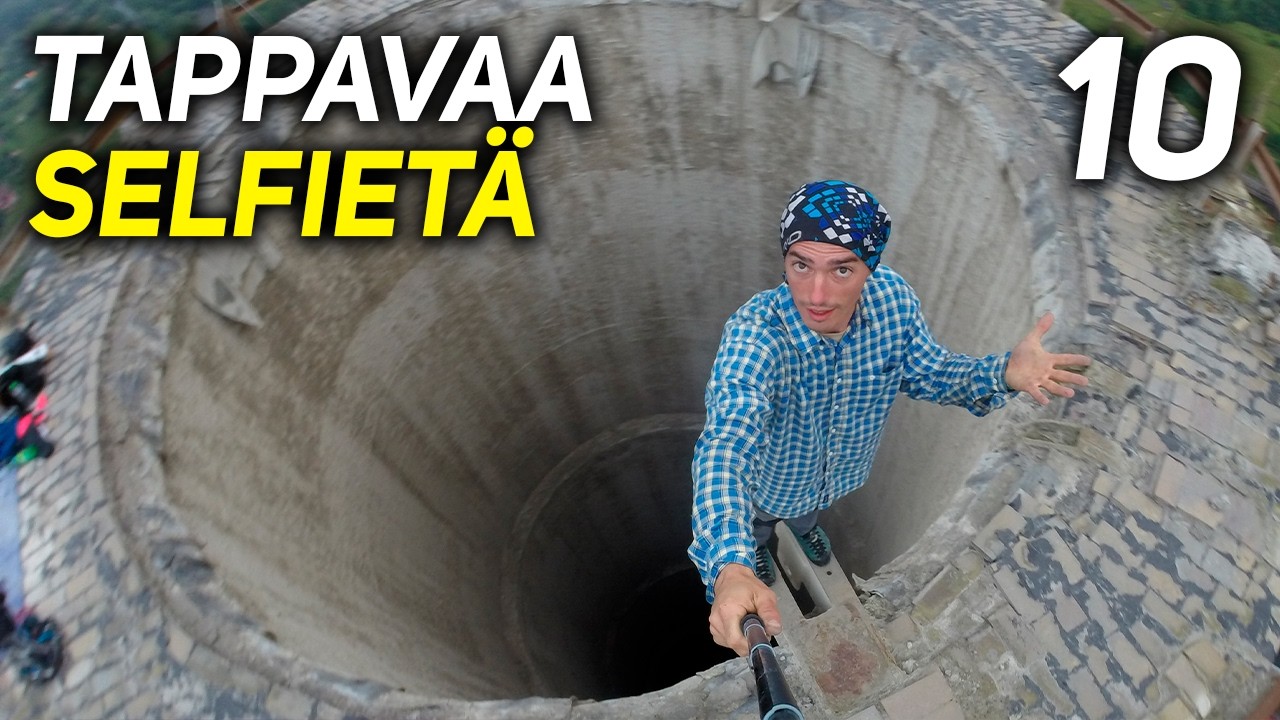 10 SELFIETÄ JOTKA JOHTIVAT KUOLEMAAN