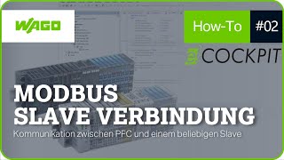 e!COCKPIT - Modbus Konfigurator #2 – Verbindung zu einem Modbus Slave