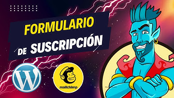 Formulario de suscripción Mailchimp en WordPress 2024