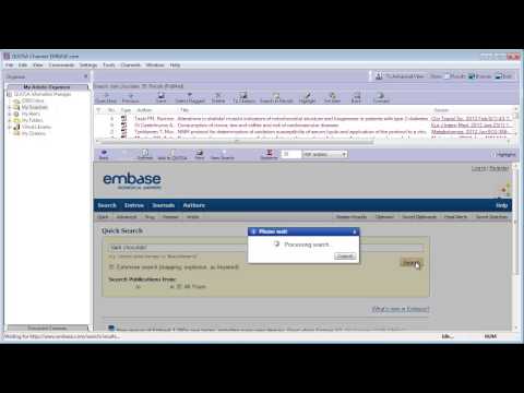 The Interface of QUOSA Information Manager and where to find Help