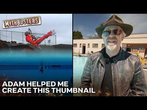 Can A Mattress Cushion A Three Story Fall Into A Pool? | MythBusters
