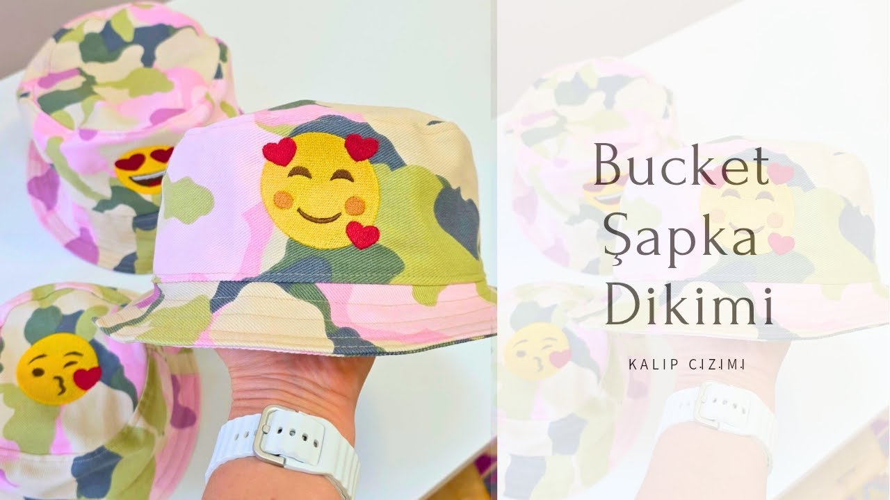 Bucket şapka dikimi