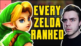 Ranking ALL Zelda Games on a Tier List - Infinite Bits
