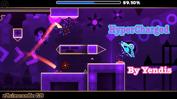HyperCharged By Yendis (Easy Demon) Geometry Dash Mobile