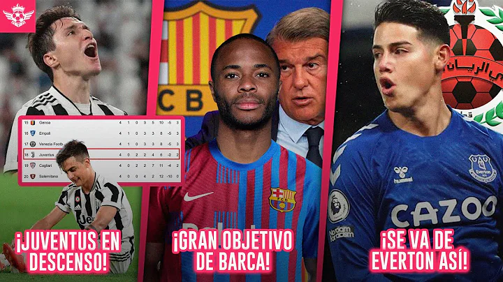 BARCELONA NEGOCIA por 2 CRACKS AS | JAMES RUMBO a ...