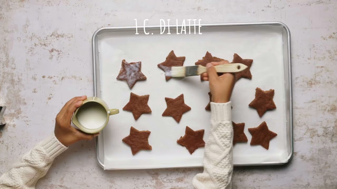 Ricetta: Biscotti a forma di stella | little FOOBY
