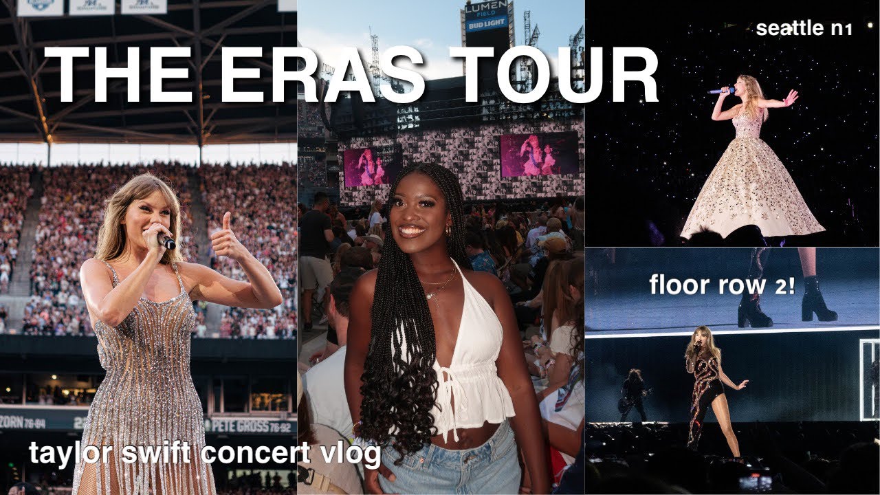 TAYLOR SWIFT ERAS TOUR N1 seattle, row 2 floor seats, lots of concert