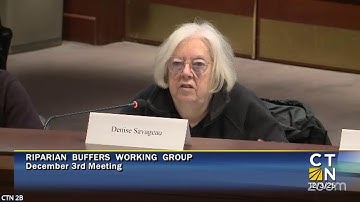 Riparian Buffers Working Group Meeting 12/3/25