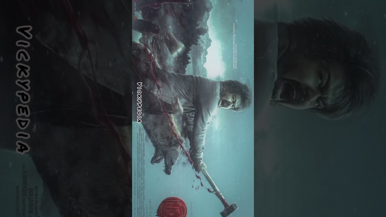 Leo first look poster HD tamil 