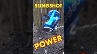 Pure Slingshot Power! 🎯 Slow-Mo Impact