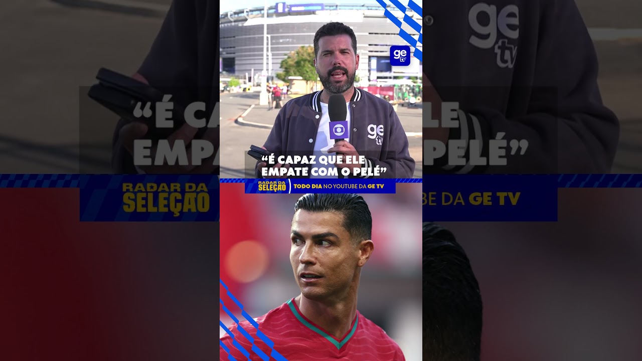 CR7 PODE ULTRAPASSAR PELÉ NA LISTA DOS ARTILHEIROS DA COPA? | Radar da Seleção | ge tv #shorts"