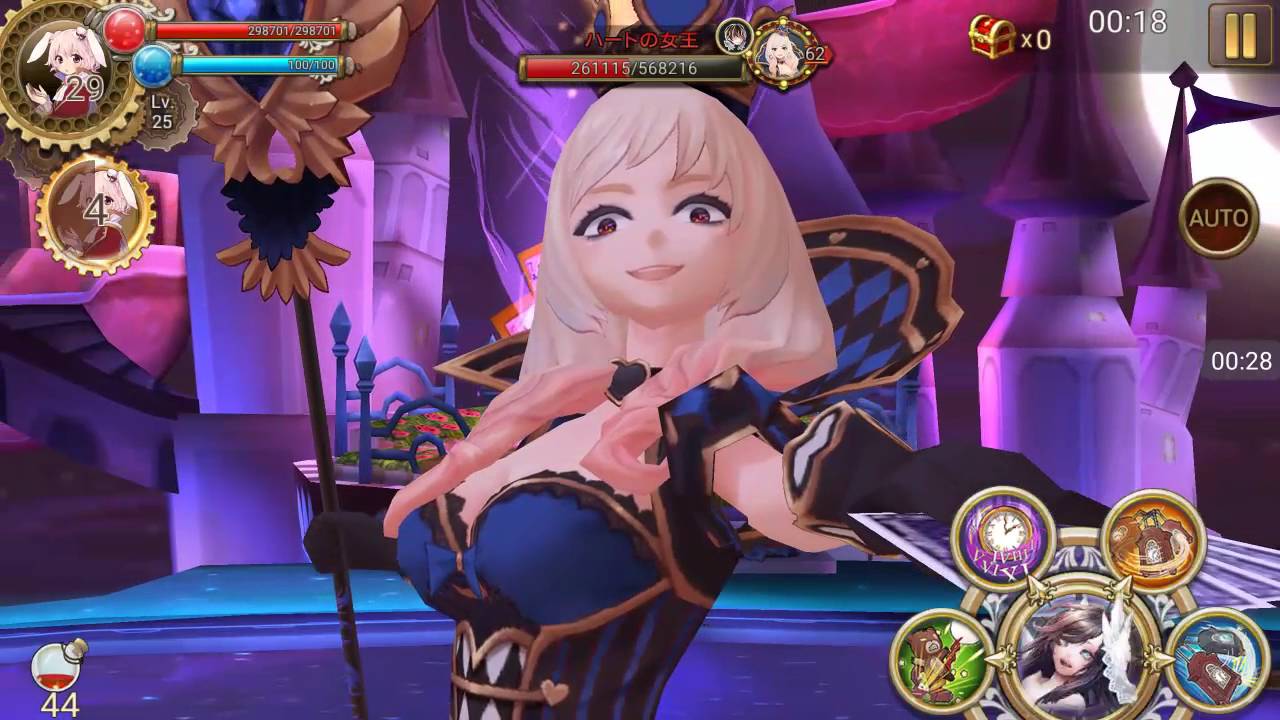 オズクロ 覚醒ハートの女王4 携帯で録画 Youtube