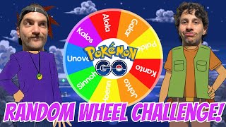 Pokémon Go PVP Random Wheel Challenge - Regions 2