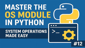 Master the OS Module in Python 🐍 System Operations Made Easy | Zero to Hero #12