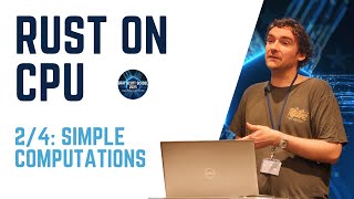 Rust on CPU 2/4: Simple computations