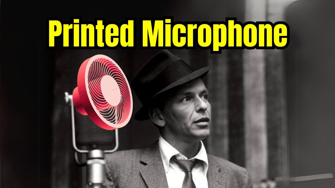 Fully 3D printed dynamic microphone that works - YouTube
