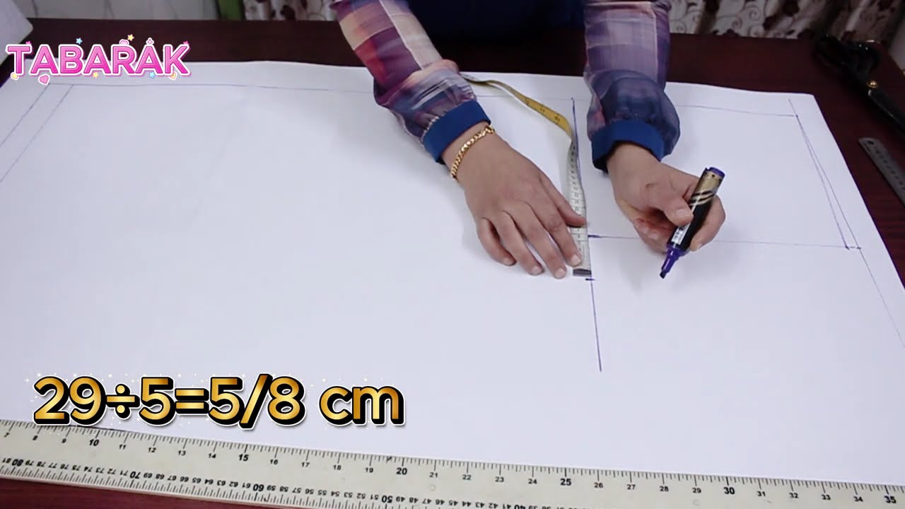 تعلمي رسم الباترون الصحيح قبل الخياطة/طريقة فصالةسروال نسائي/باترون بنطرون نسائي للمبتدئين