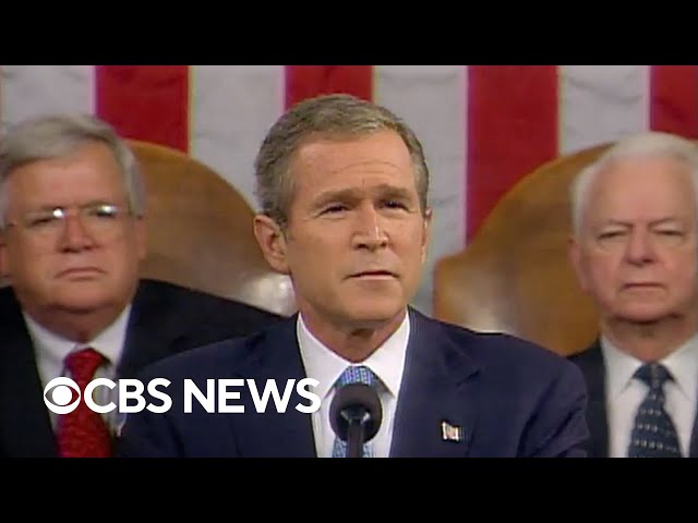 From the archives: George W. Bush addresses Congress after 9/11 attacks in 2001 class=