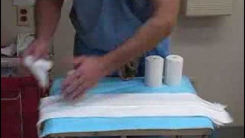 Long arm splint (sample) - www.proceduresconsult.com