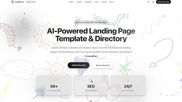 Landin – AI-Powered Landing Page Directory Starter Template