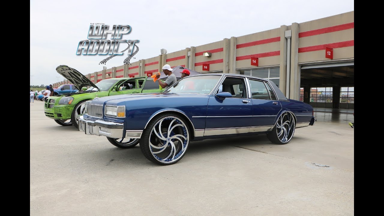 Whipaddict 86 Chevy Caprice Brougham On Corleone Forged 26s Custom Interior Raffle Box