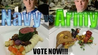 MilitaryChefs.com - Army VS Navy Culinary Battle