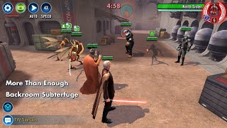Nute Gunray Seperatists Trench Fdc Vs Slow Inquisitors 3V3 Grand Arena Swgoh