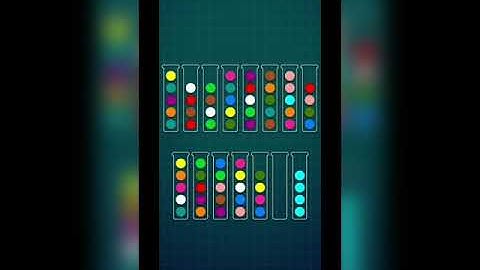 Ball sort puzzle level 496