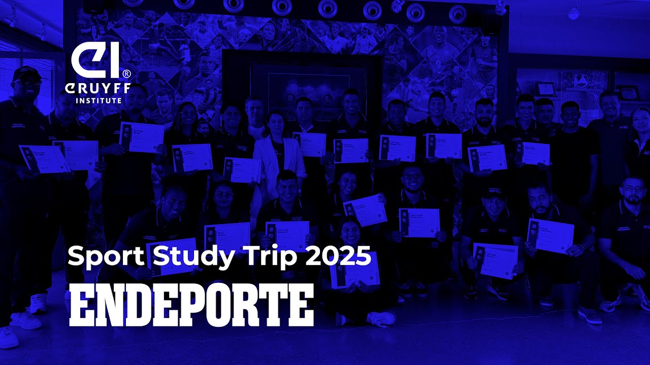 ¡Sport Study Trip con ENDEPORTE en Barcelona 2025! | Johan Cruyff Institute