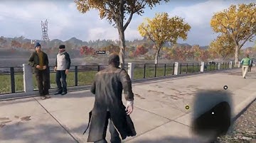 HOW BIG IS THE MAP in Watch Dogs? Sprint Across the Map