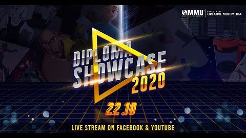 Diploma Virtual Showcase 2020 (3D Modelling & Animation and Digital Motion Graphics)