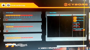 Cara Setting Mouse Macro Cyborg F1