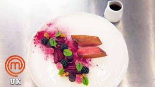 Restaurant-Worthy Menu Dish Challenge | MasterChef UK | MasterChef World screenshot 5