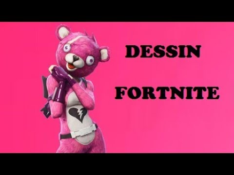 fortnite nounours rose