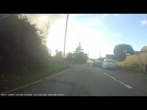 Impatient Driver  Almost causes a three vehicle collision