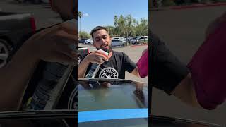 WATER SPOT REMOVAL 💧 #chemicalguys #exterior #waterspotremover #viral #trending #shorts #diy