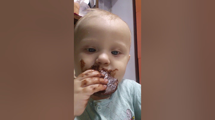 Ребенок и шоколад