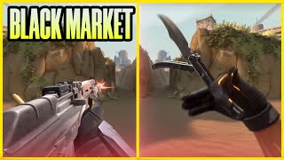 NEW BLACK MARKET SKINS (CS GO BUTTERFLY IN VALORANT) - VALORANT BLACK MARKET COLLECTION