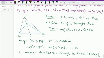 Euclid geometry : - ( Median of triangle ; Solving problem ) - 60.