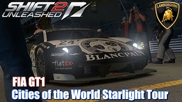 Retro Racing Games : Need For Speed Shift 2 Unleashed - FIA GT1 : Cities of the World Starlight Tour