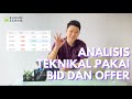 CARA ANALISA DENGAN BID OFFER | TENTUKAN SUPPORT DAN RESISTANCE | ANALISA TEKNIKAL !