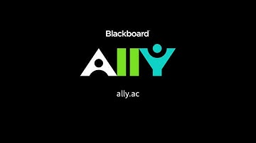 Ally First Steps Guide – Alternative accessible formats for students in Learn